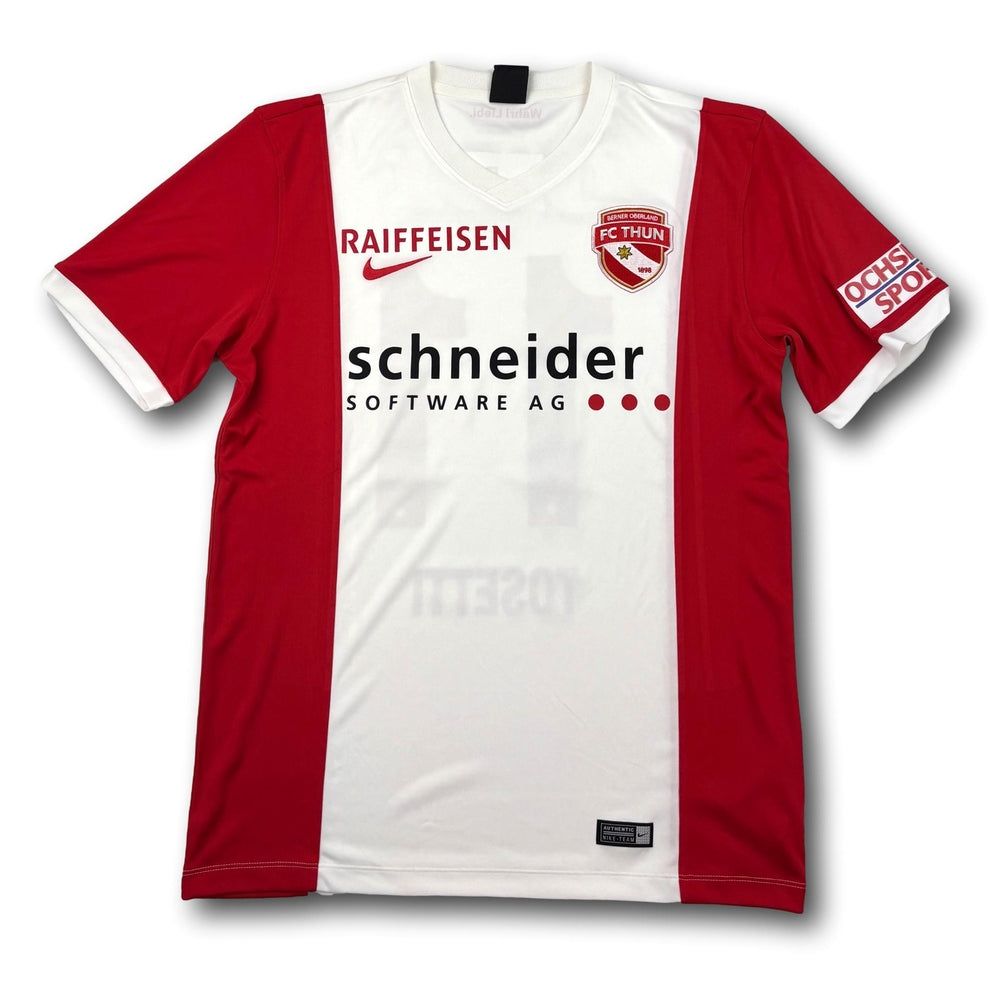 Canottiere & Pantaloni: FC Thun - 2017-18 - Heim - M - Nike - Tosetti – Usato da Bolligen venduto da ToTheJerseyEquipment 1