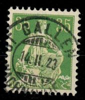 CH - Helvetia m. Schwert - SBK Nr. 110 - St. Gallen