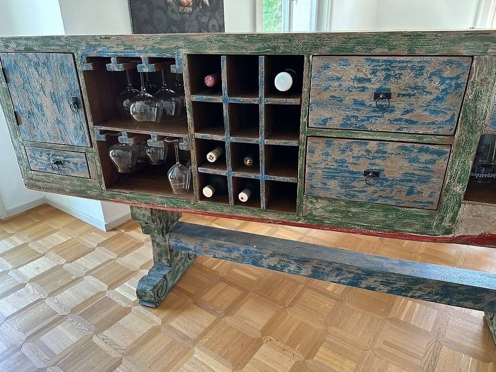 Allestimento di negozi e stand fieristici: Bar aus Bali-Boot. Unikat. – Usato da Olten venduto da AP_76 3