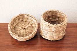 🧺 Vintage Weidenkorb handgeflochten