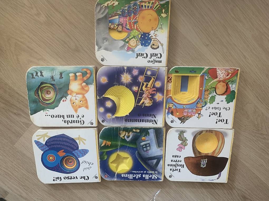 Libri: Lotto 7 libri per bambini I Libri coi Buchi  – Usato da Cadro venduto da gio_w5nc 1