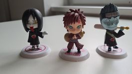 Figuren-Set: Chibi Naruto (Orochimaru, Gaara, Kisame)  Figur