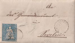 Brief Strubel 23 "KOMET" Stadium 2, SBK mind. 800.-+Befund+