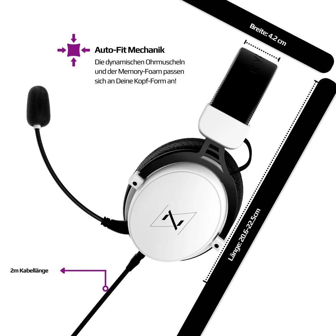 Kopfhörer: Nyfter® Nyf® H1 Pro Gaming Headset – Neu und originalverpackt aus Rüfenacht BE von lavok 3