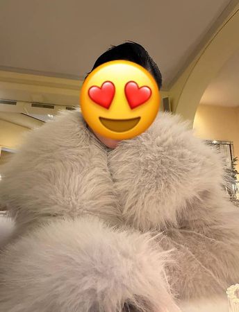 Fluffy jacket