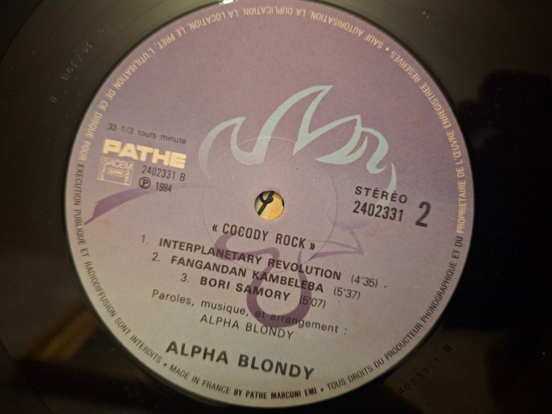 Dischi in vinile: Reggae LP - Alpha Blondy - Cocody Rock - Dédicacé – Usato da Bernex venduto da Wannabehasbeen01 5
