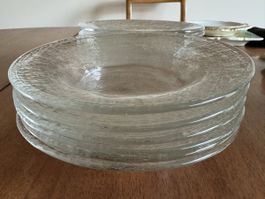 6 Stück Glasi Hergiswil Salatteller (Robert Niederer) Glas