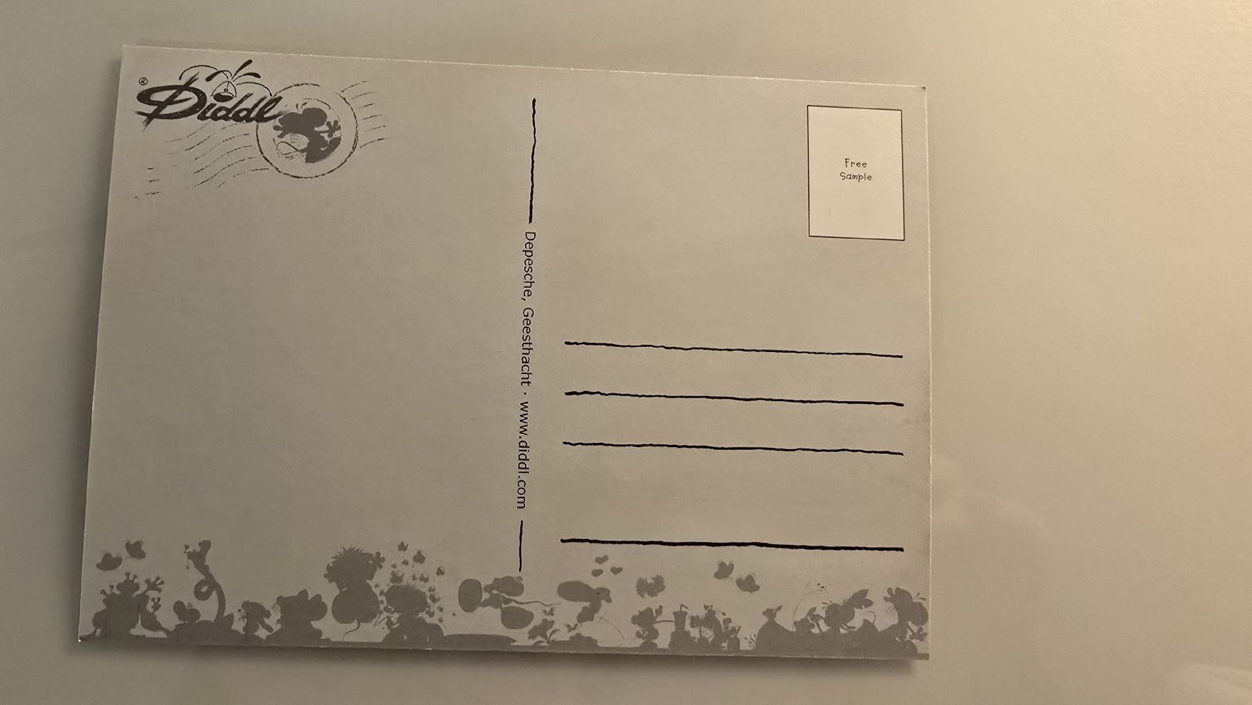 Cartoline: Diddl Give away Postkarte – Usato da wallisellen venduto da funkelsternchen5 1
