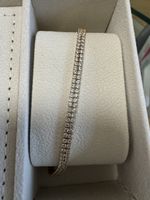 18 Karat vergoldetes zweireihiges Armband
