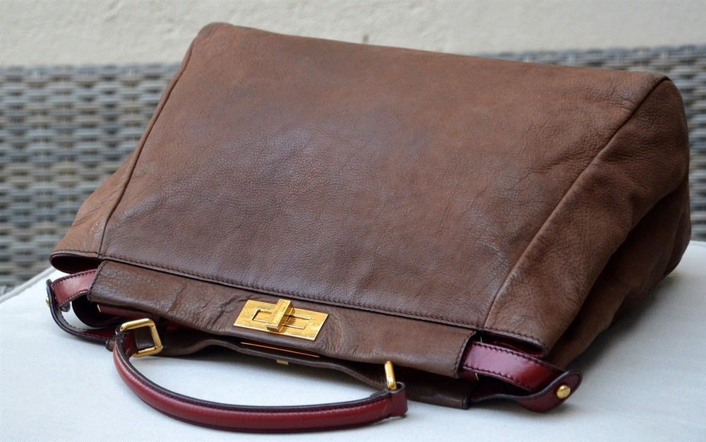 Tasche Sac Fendi Peekaboo grand modèle (Gebraucht) in Collonges