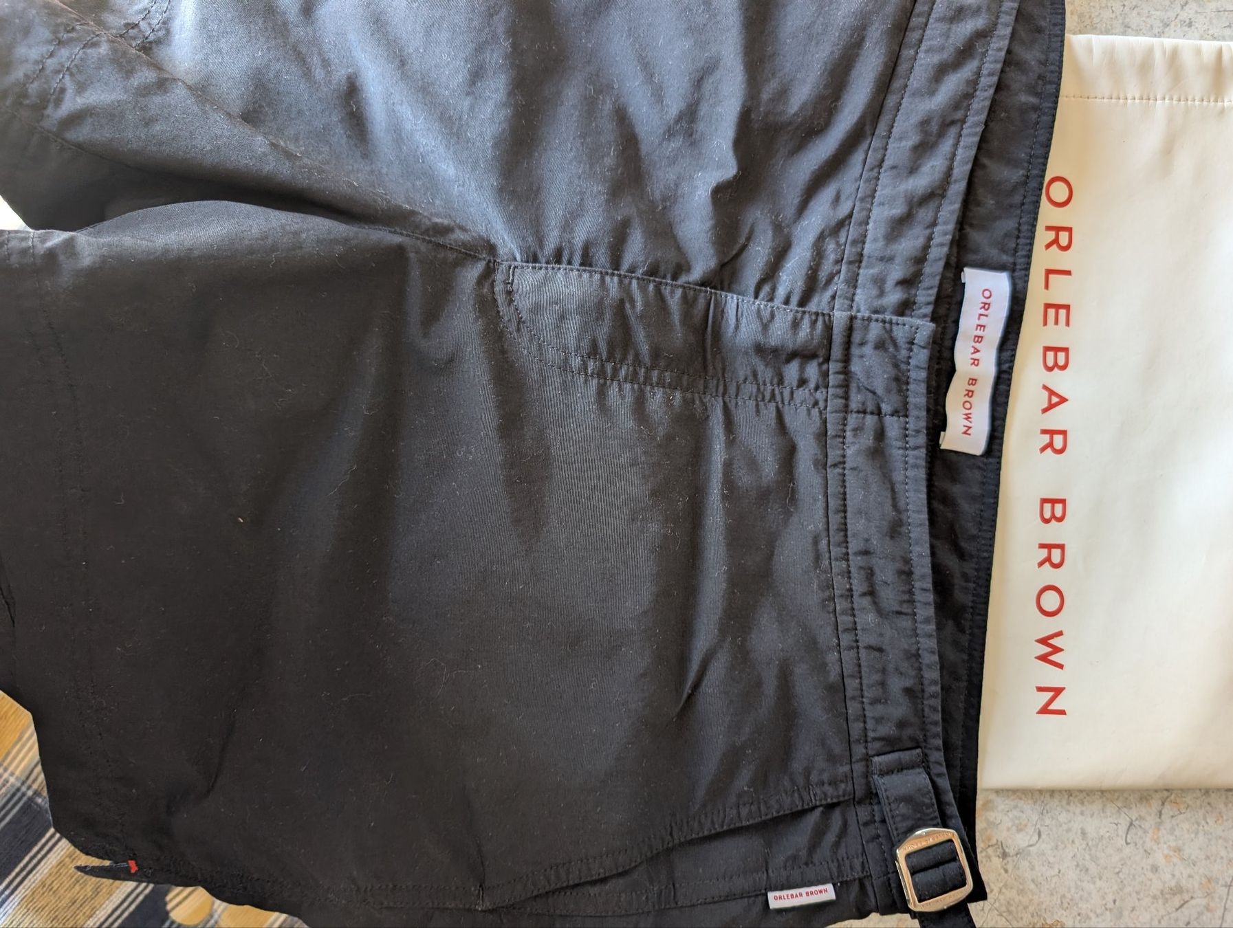Hosen: Orlebar Brown Setter Black, 33 – Neu (gemäss Beschreibung) aus Zwischenflüh von be6543 3