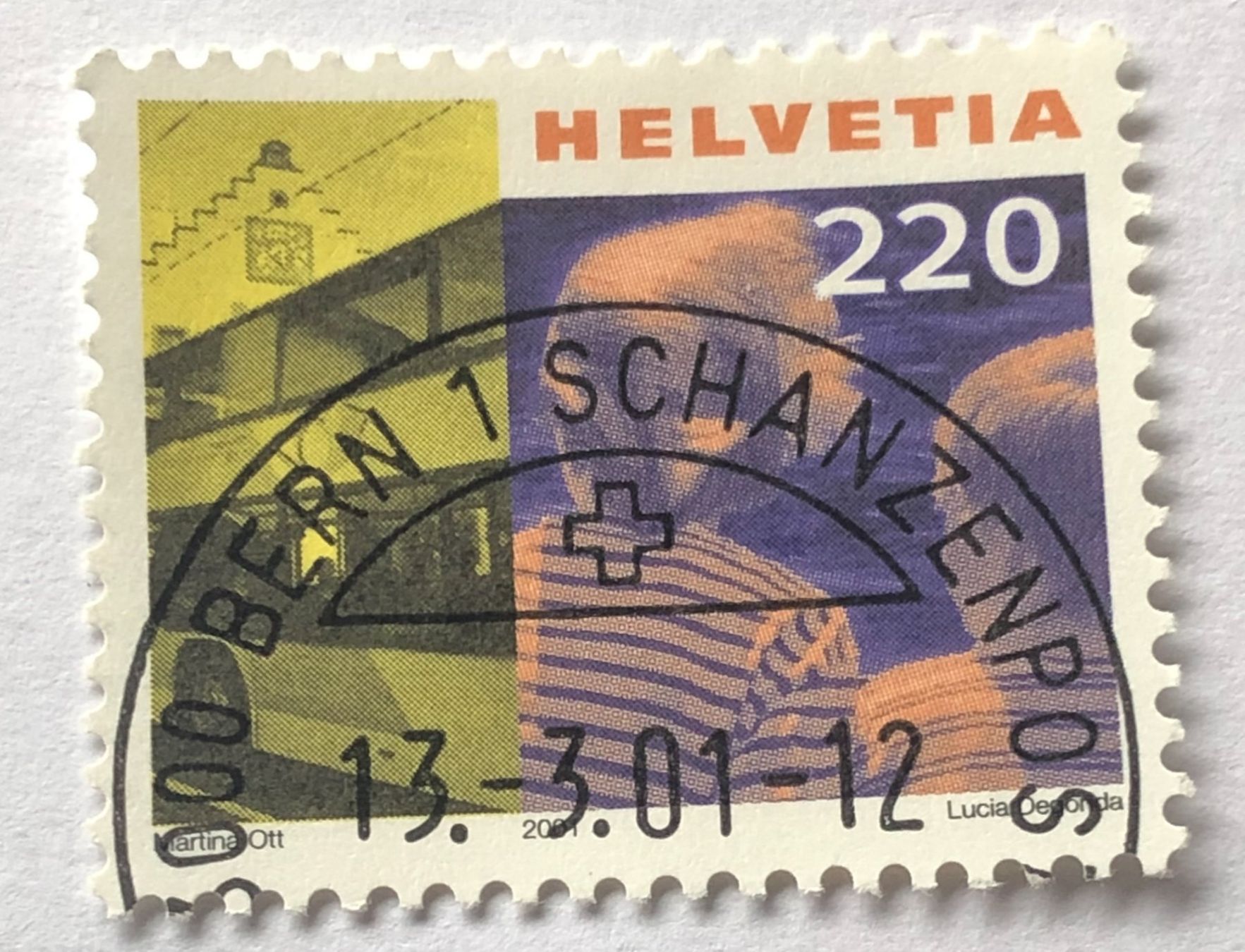 Tutti i francobolli: Nr.1020 mit ET Stempel Bern – Usato da Aarau venduto da Billa007