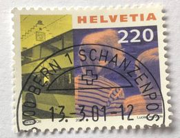 Nr.1020 mit ET Stempel Bern