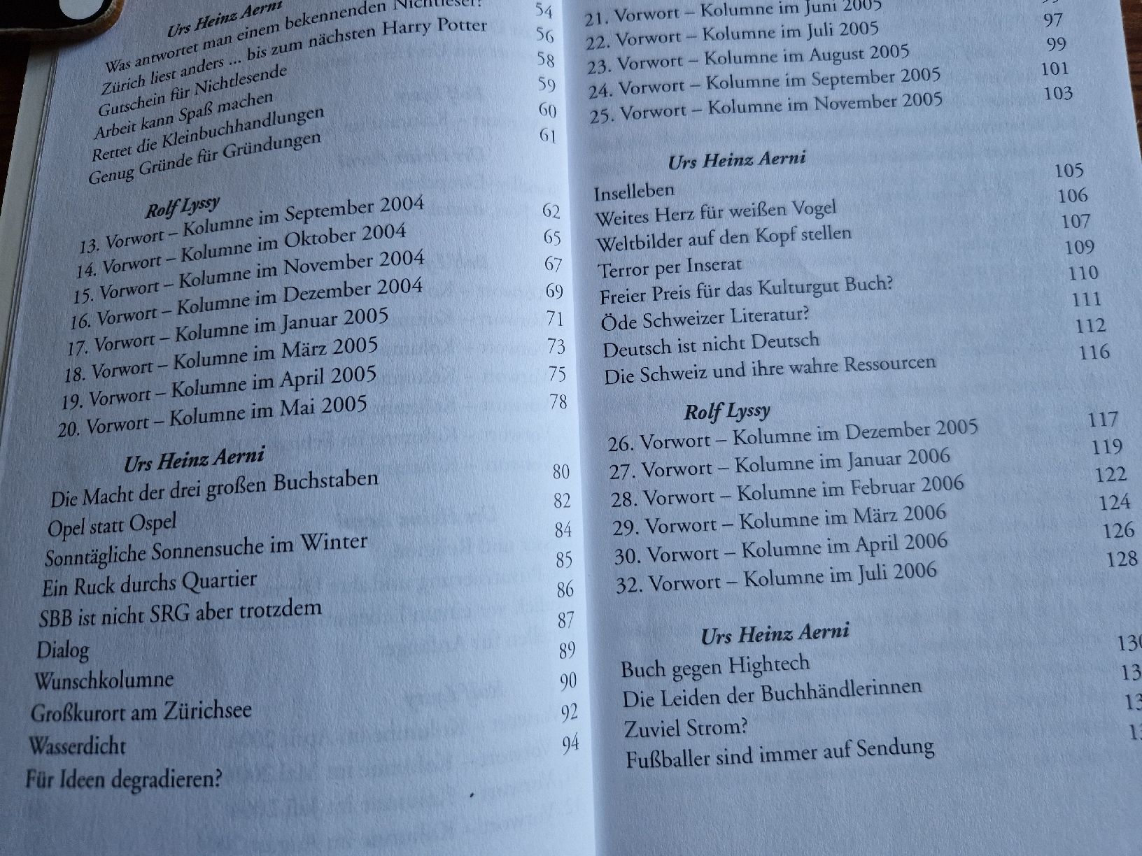 Libri: Taschenbuch Wunschkolumnen – Nuovo (secondo la descrizione) da Fislisbach venduto da mka_km8f 3
