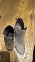 Stiefeletten Tamaris grau Groesse 39 Wildleder Optik