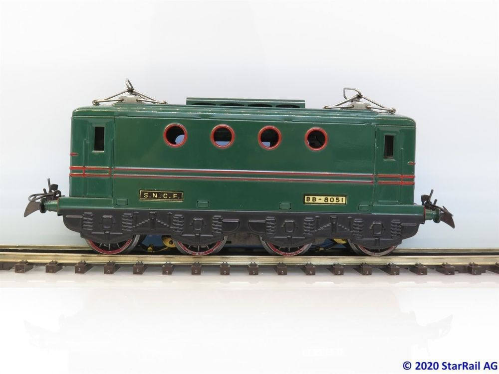 Locomotive électrique Hornby BB 8051 SNCF - Échelle 0 - Vintage Avec Boîte