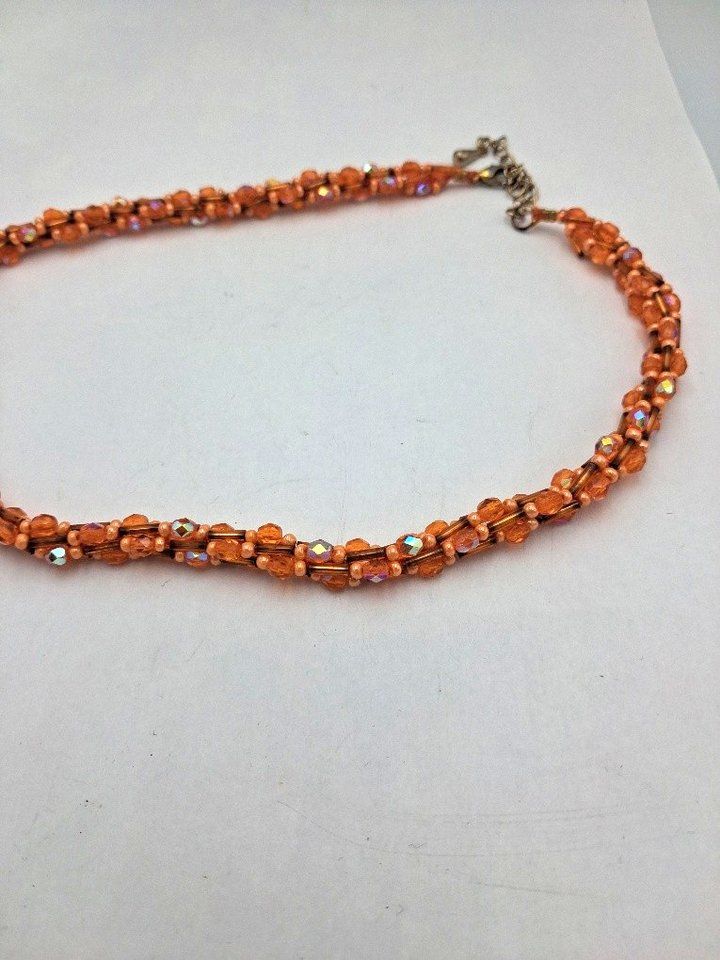Catenine: Handgefertigtes Collier aus funkelnden Glasperlen – Nuovo e nell'imballaggio originale da Heiligkreuzsteinach venduto da schmucktime 8