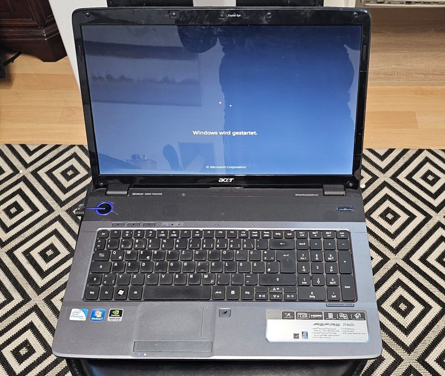 Écran LCD 17" Pour PC Portable Acer Aspire 7736ZG - Pièce Détachée Occasion