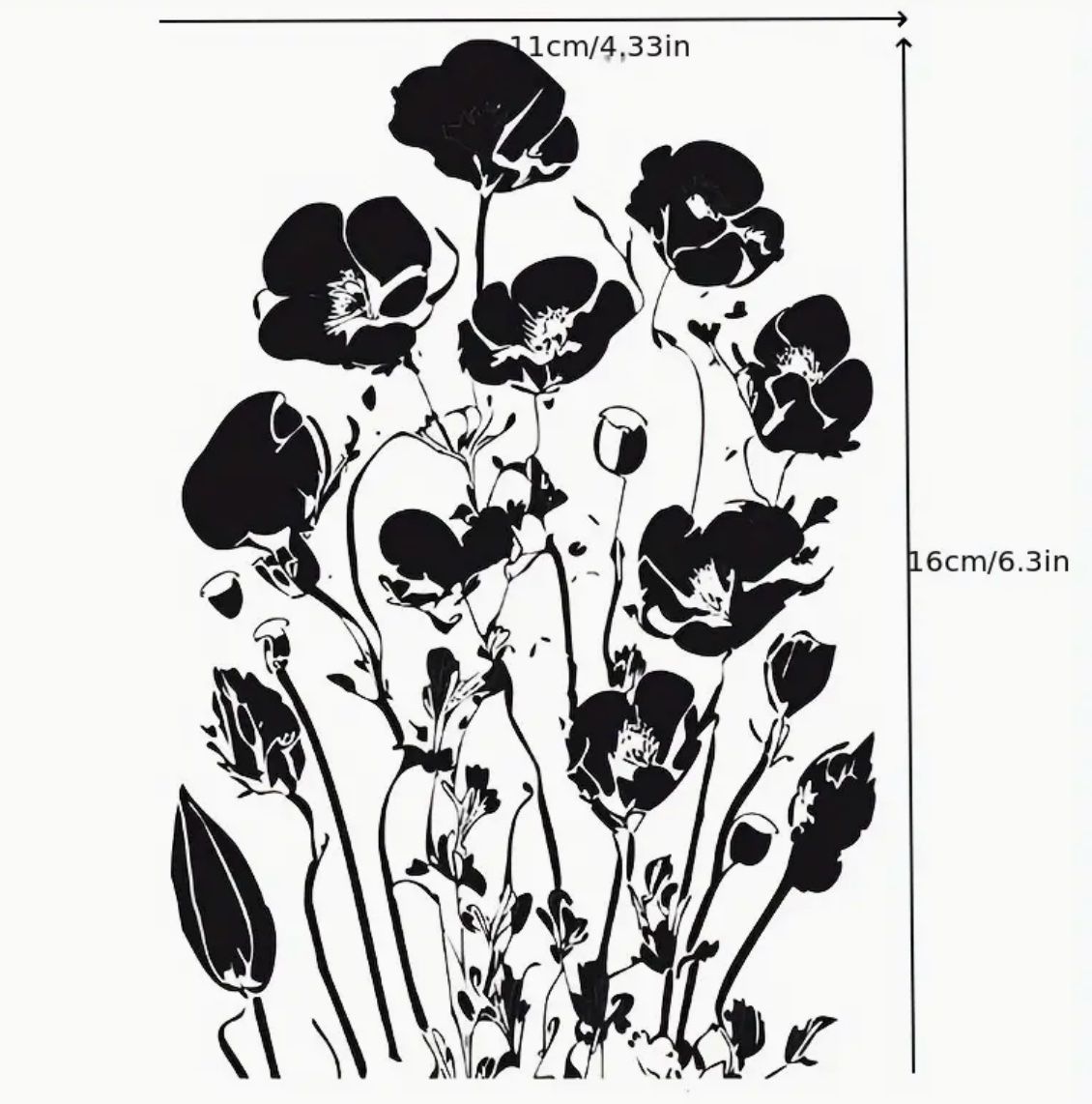 Timbri: Blumen - Silikonstempel – Nuovo e nell'imballaggio originale da Frenkendorf venduto da jazzplatten 1