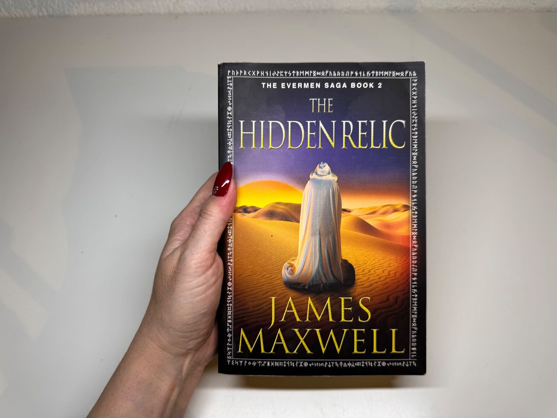 Libri: NOVEL: James Maxwell, The Hidden relic – Usato da Grosswangen venduto da English_books