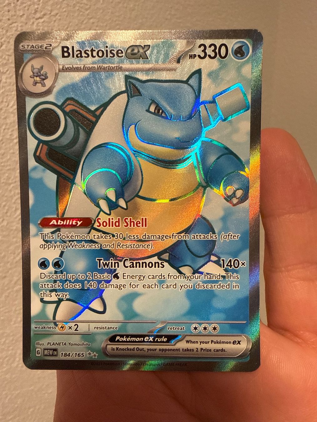 Cartoline: Pokemon Blastoise EX – Usato da Frauenfeld venduto da Poke_Toniii 1