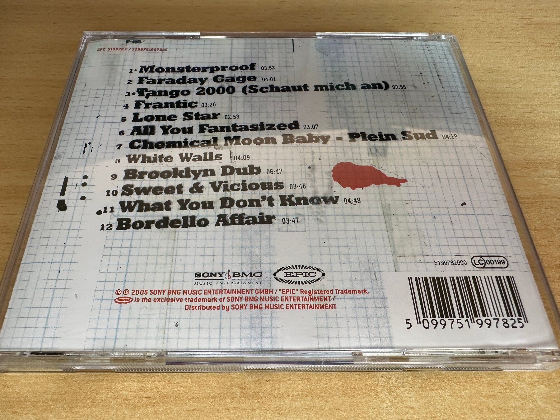 CD: Division Kent – Monsterproof – Usato da Rikon im Tösstal venduto da Alpenmutz 1