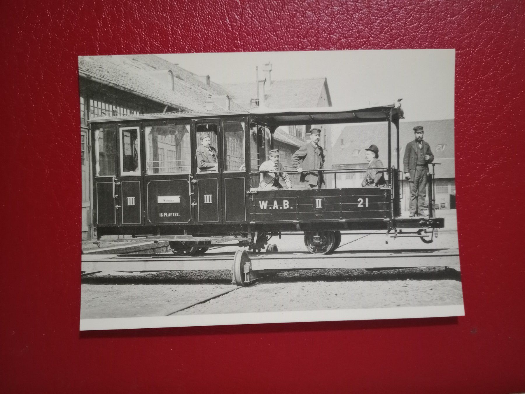 Cartoline postali: AK Repro Bahn WAB belebt – Usato da Küttigen venduto da Melisch1000