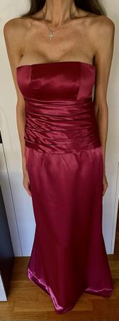 Elegantes Abendkleid, Gr. 36, trägerlos
