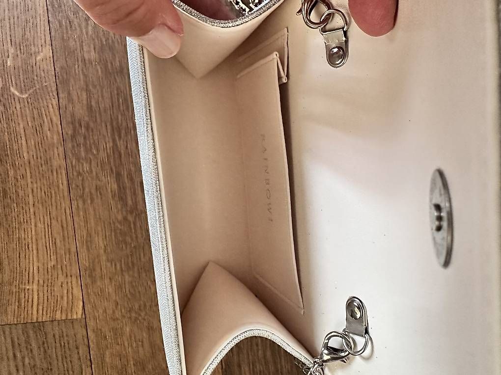 Borse da donna: kleine Handtasche silber - POIRIER – Nuovo (secondo la descrizione) da Meisterschwanden venduto da Zauberfee24 1