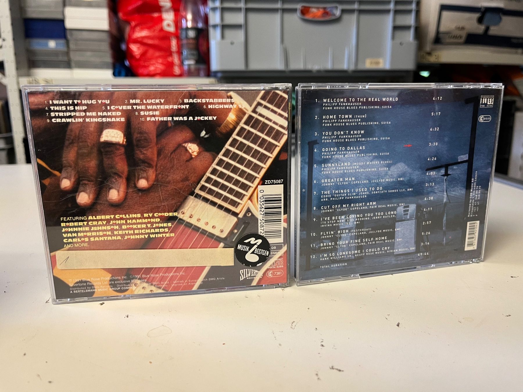 CDs: Philipp Frankhauser & John Lee Hooker - SR13 – Gebraucht aus Küsnacht ZH von Internetradio 1