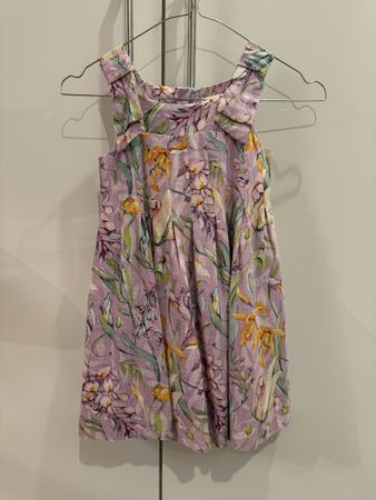 Kids Dress Mayoral Size 6 116cm Purple Floral