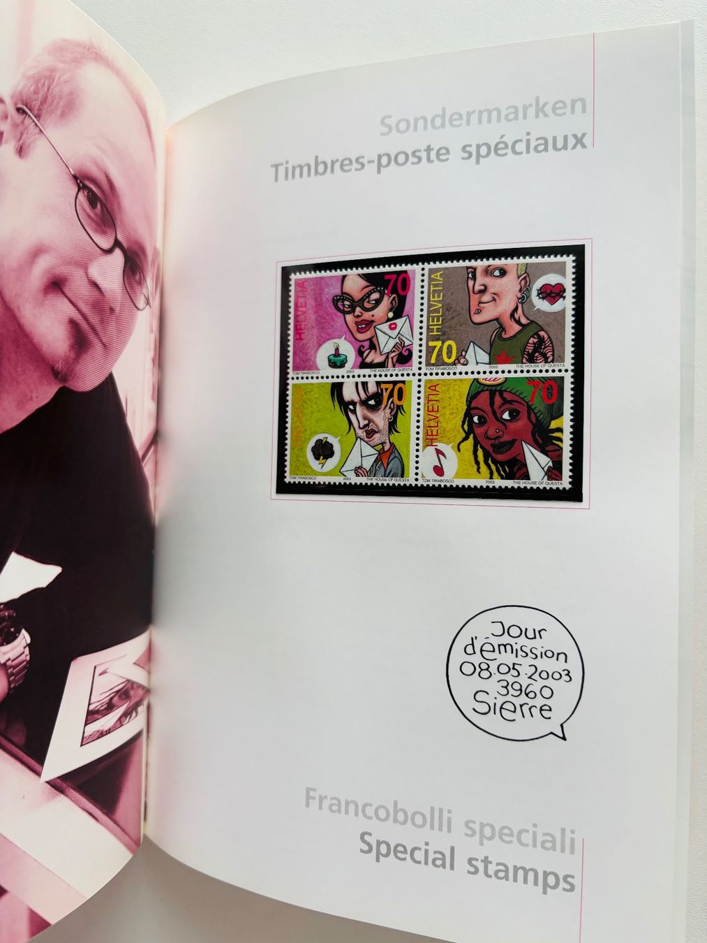 Tutti i francobolli: 2003 Jahrbuch Schweizer Briefmarken postfrisch ** Kat. 140.- – Nuovo e nell'imballaggio originale da Müswangen venduto da buyin 6