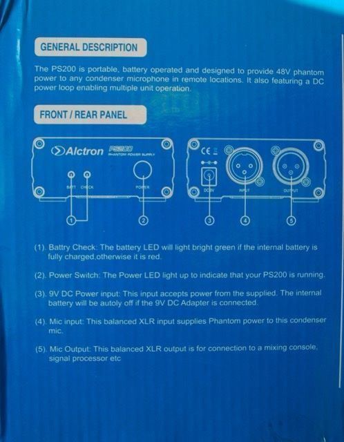 Componenti elettronici: Phantompower ALTRON  PS200 – Nuovo e nell'imballaggio originale da Dietikon venduto da Ilsru 4