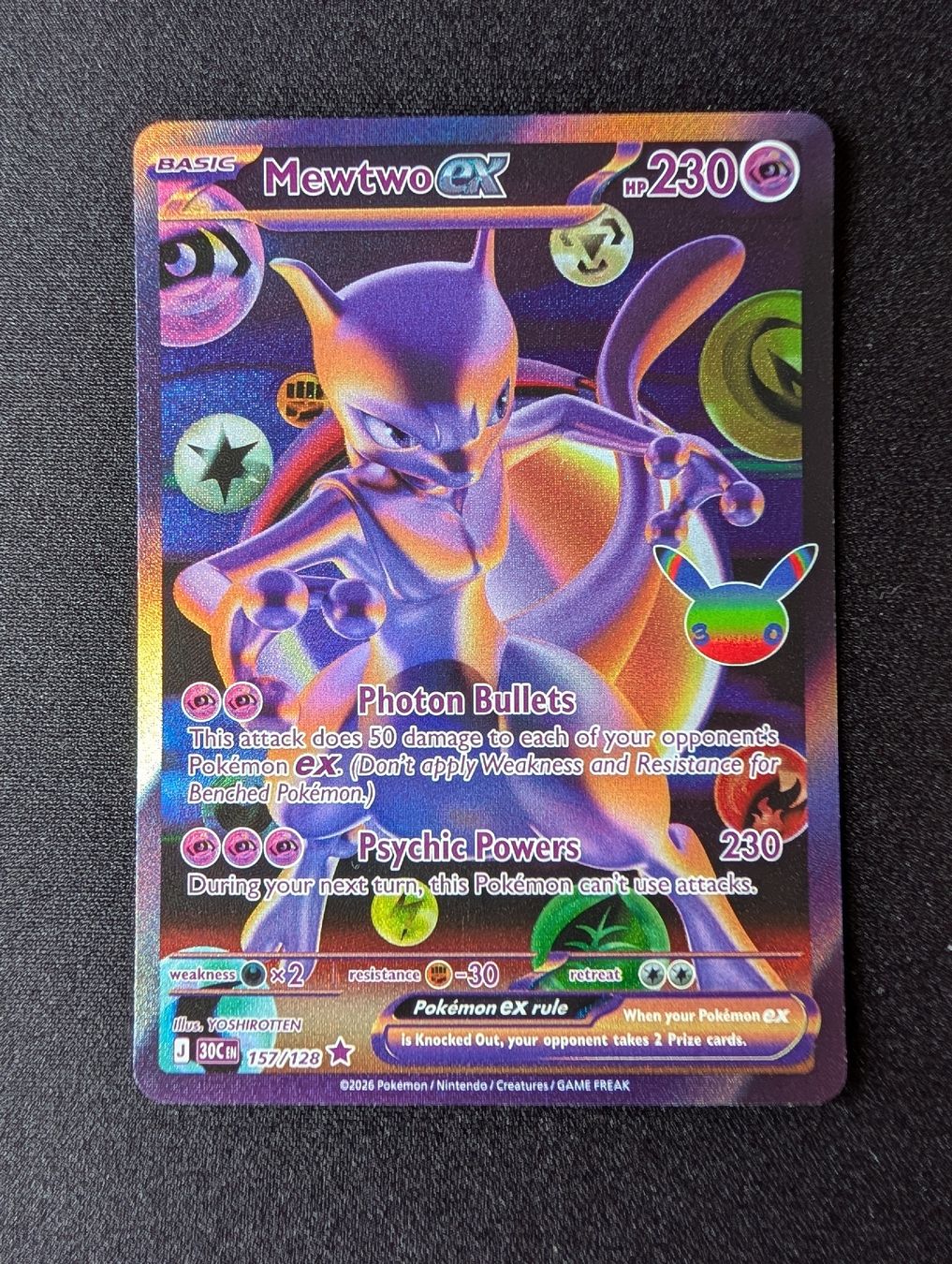 Pokémon Carte collezionabili: Pokémon - 'Mewtwo ex' - Futuristic Rare – Nuovo (secondo la descrizione) da Faulensee venduto da plantmama