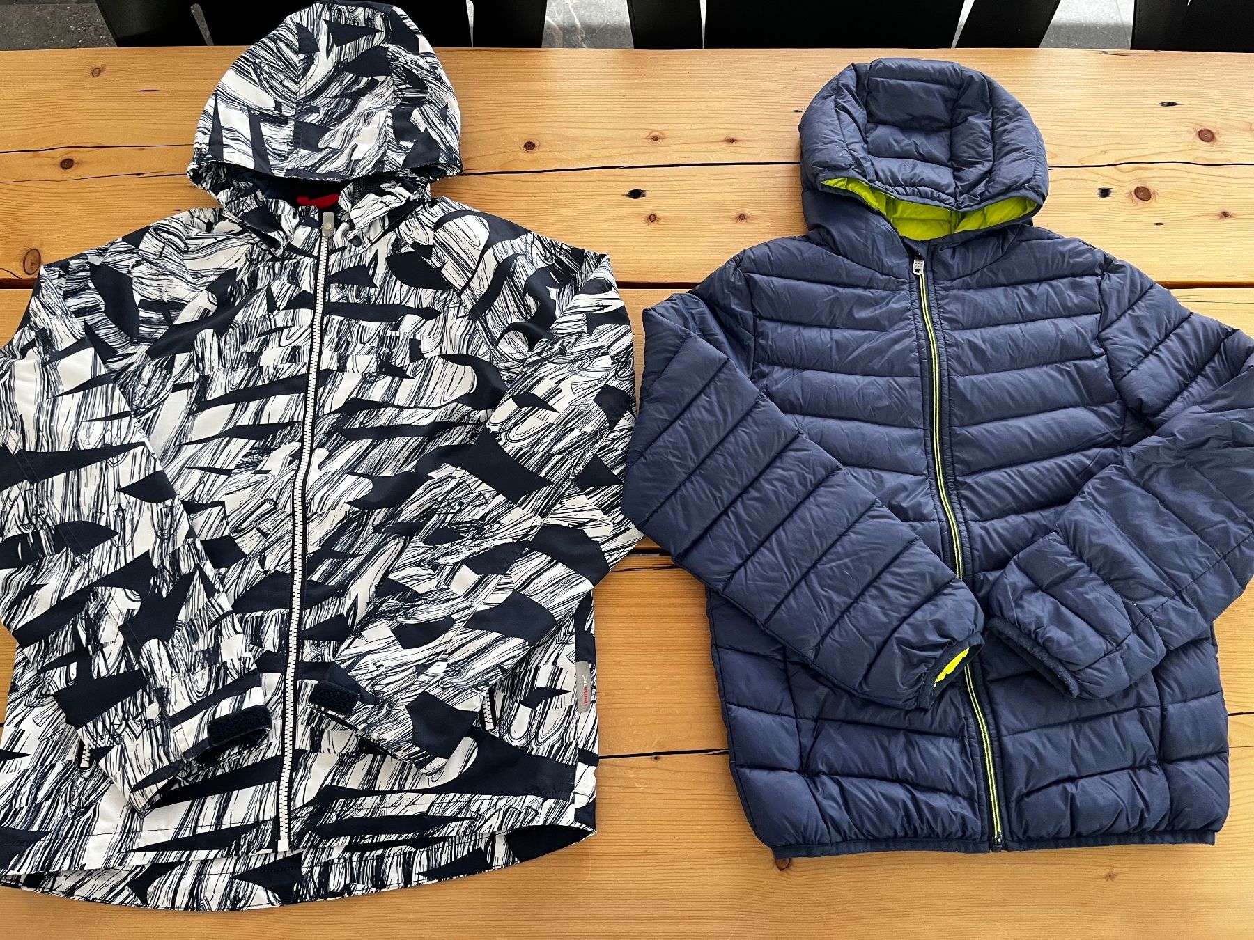Reima Giacche & Cappotti: Reima Regenjacke & Daunen- Jacke 146/152  + Softshelljacke – Usato da Davos Dorf venduto da AJRMBA 1