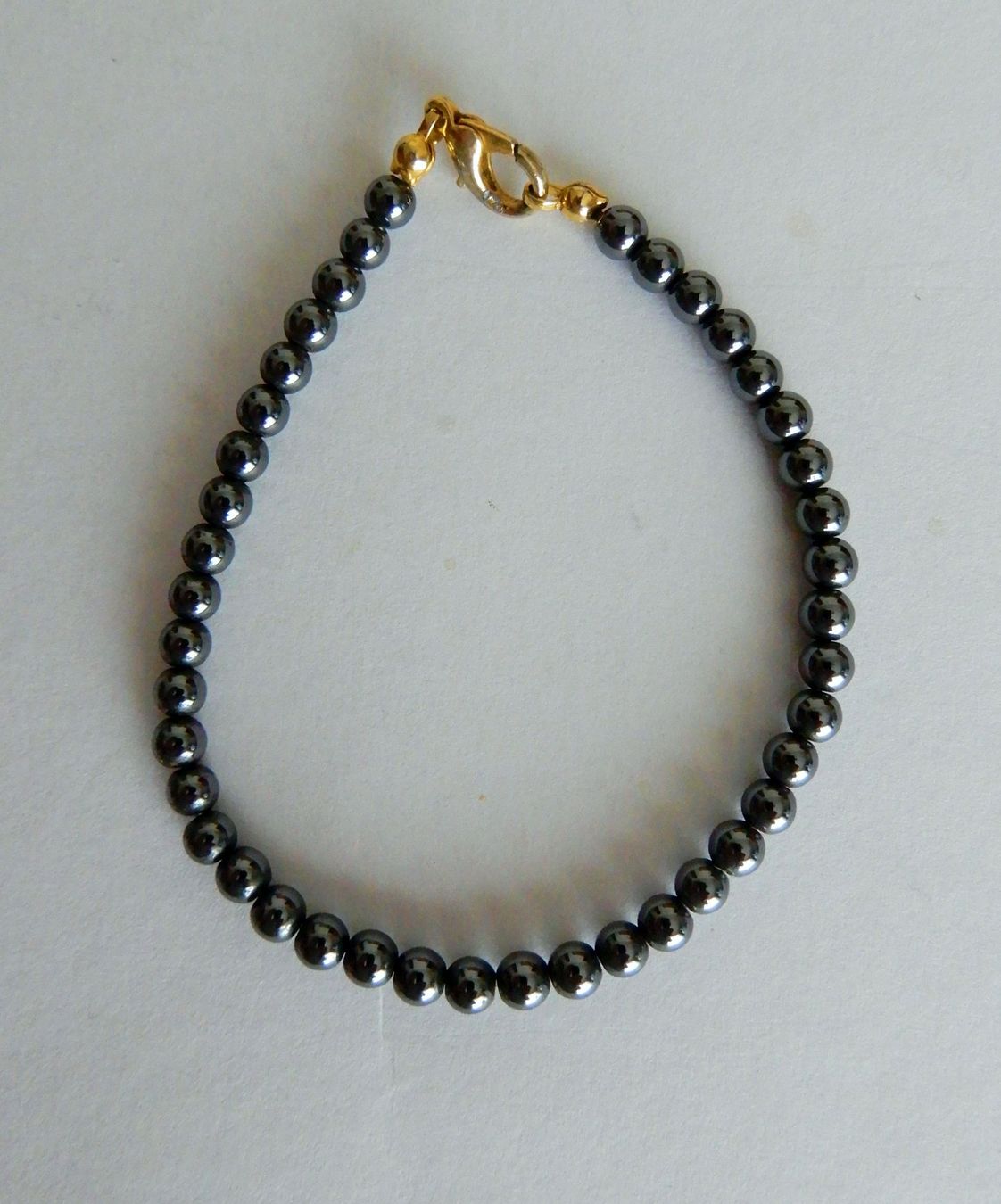 Bracciali & Braccialetti: Armband Hämatit – Nuovo (secondo la descrizione) da Trasadingen venduto da Traadinger