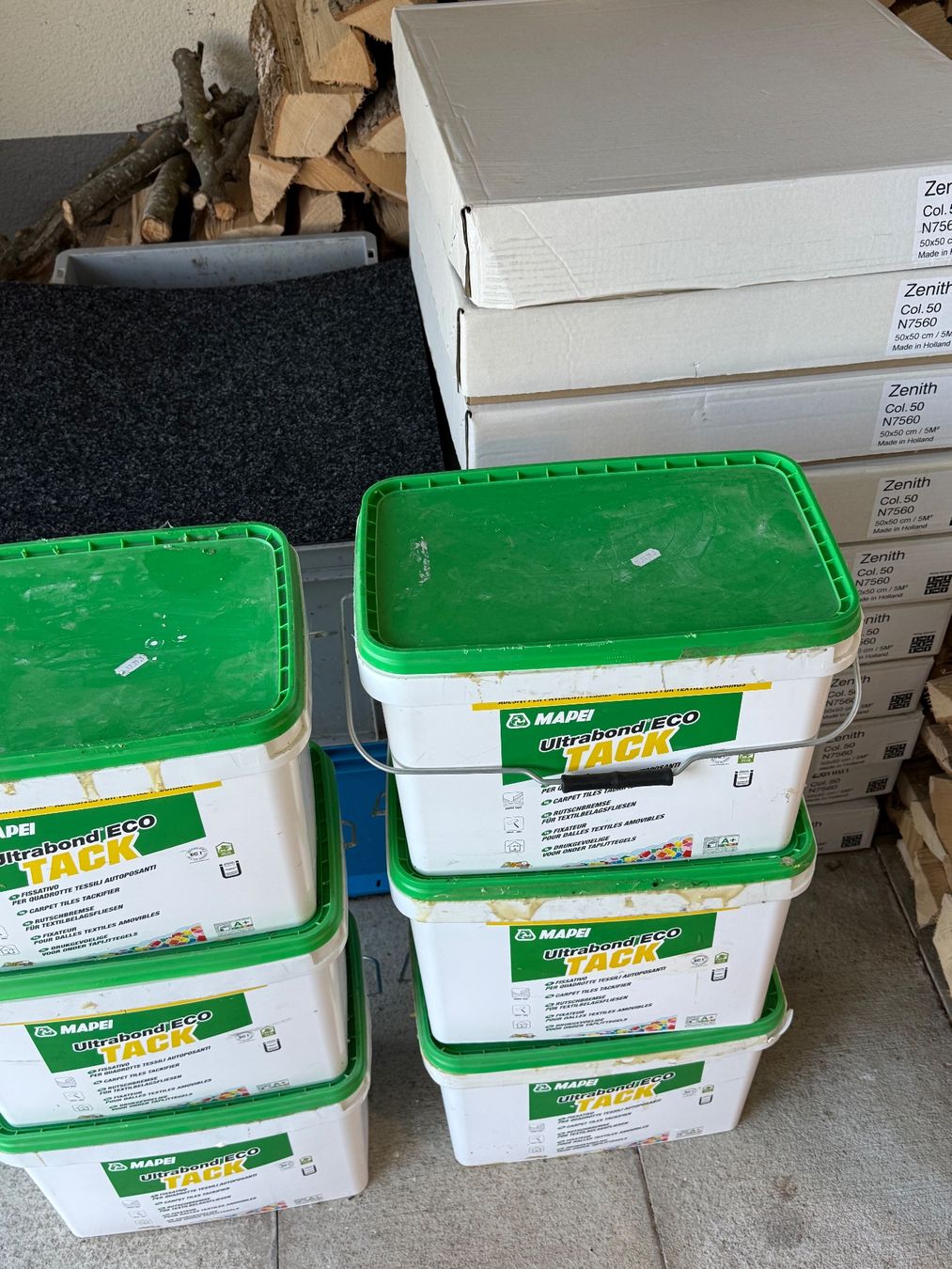 Tappeti: Teppichfliesen mit Kleber > ca. 50m2 > Preis pro m2 – Nuovo (secondo la descrizione) da Oberrieden venduto da Sunsol 3