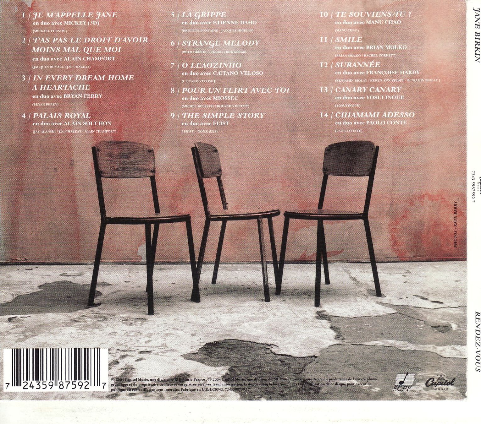 CD: Jane Birkin – Rendez-vous – Nuovo (secondo la descrizione) da Boussens venduto da catfood01 1