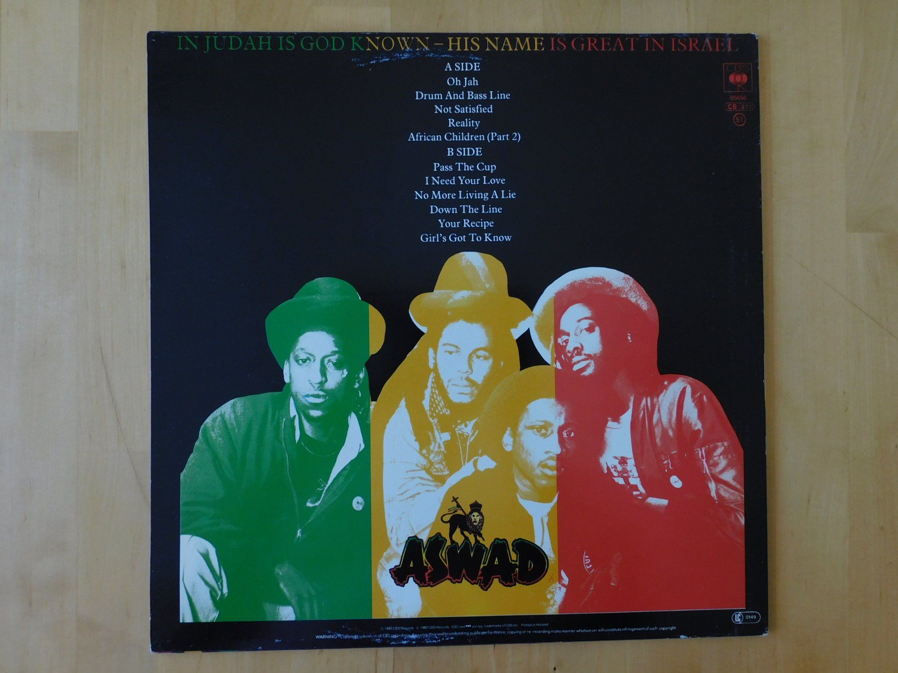 Dischi in vinile: Aswad - Not Satisfied – Usato da Emmenbrücke venduto da Dickens 1