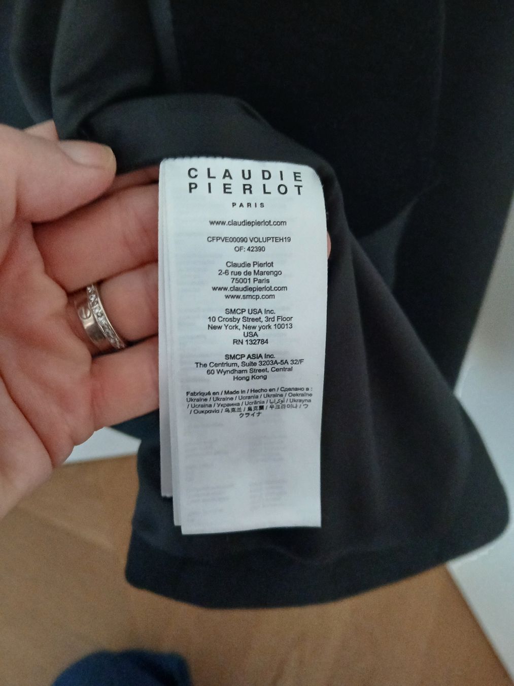 Claudie Pierlot Vestes: blaser noir élégant – Neuf (Voir description) à Rolle par sandrineb02 2
