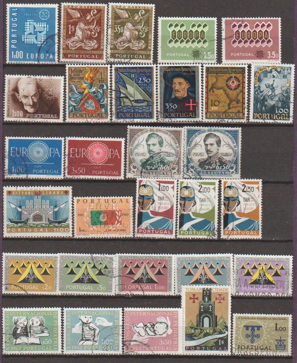 Alle Briefmarken: Portugal – Gebraucht aus Crans-Montana von kira56 1