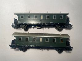 Märklin, 2x Nostalgische Personenwagen ÖBB