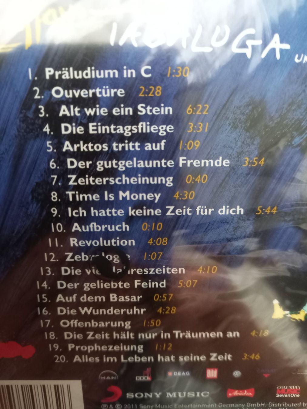 CD: CD "Peter Maffay -TABALUGA UND DIE ZEICHEN DER ZEIT" – Nuovo e nell'imballaggio originale da Binningen venduto da mar_2jlr 1