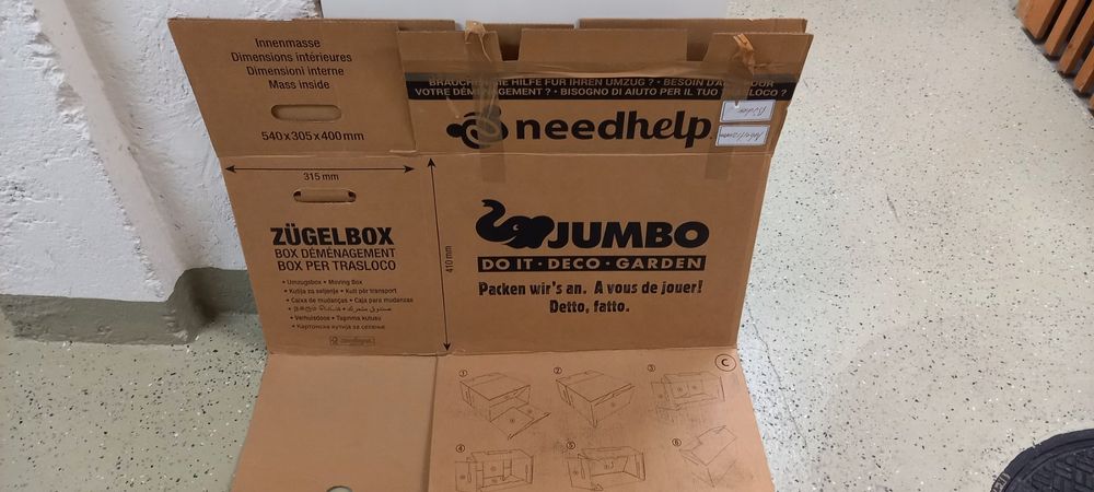 39 Zügelboxen (Gebraucht) in Zürich für CHF 30 – nur Abholung auf ...