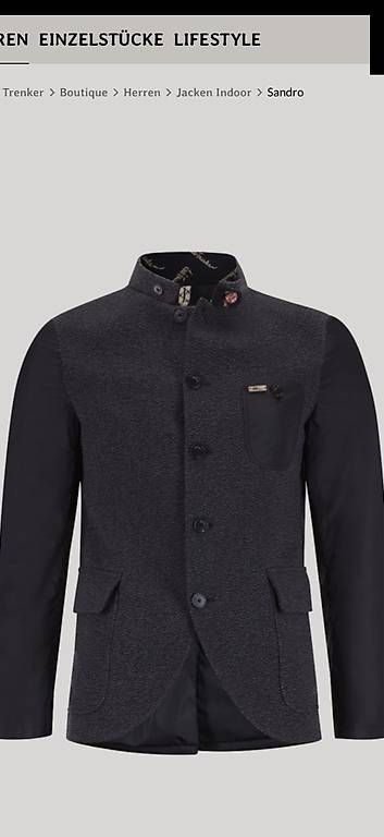 Giacche: Luis Trenker Herren Blazer Sandro – Usato da Meisterschwanden venduto da xX3000Xx