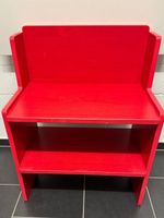 Ikea PS Schuhbank, Schuhregal, Kinderregal rot