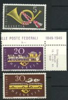 1949, 100 Jahre Eidgenössische Post **