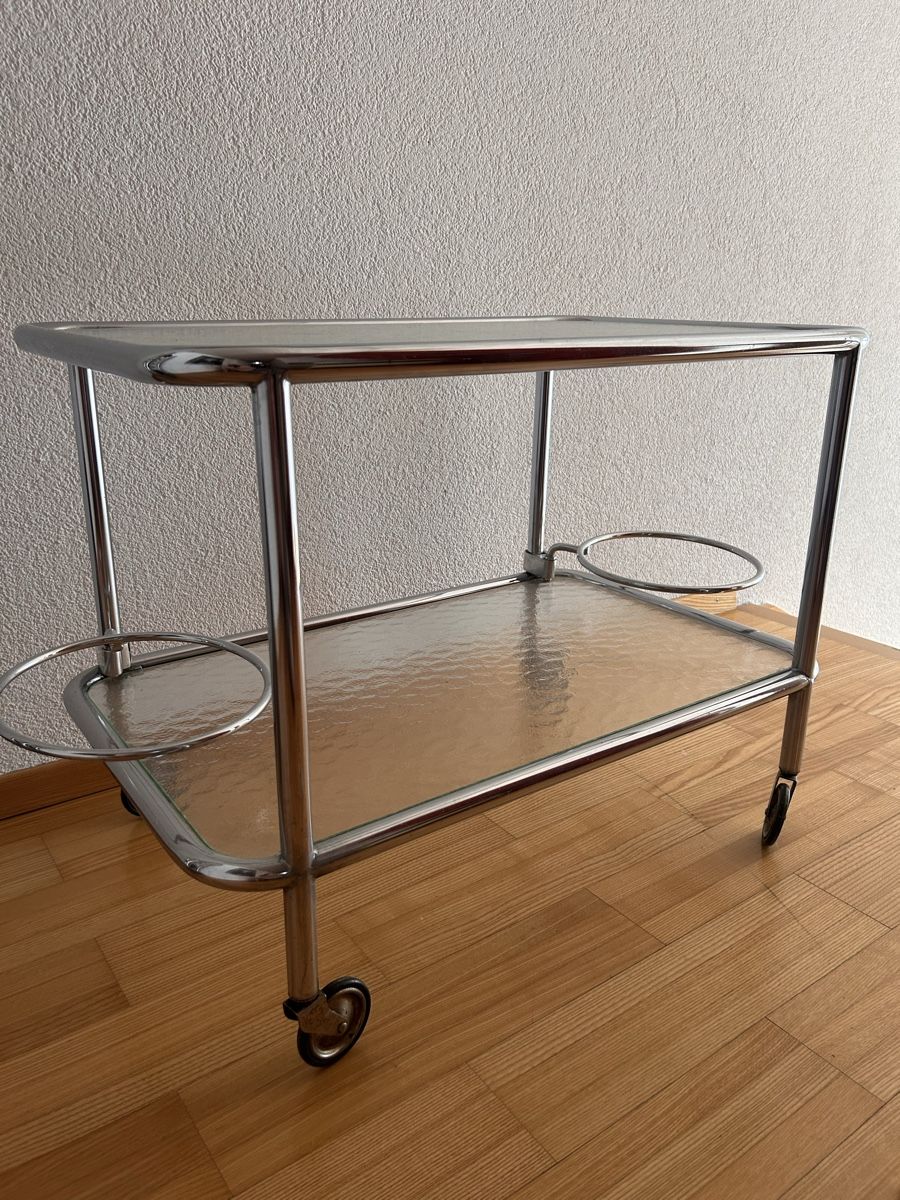 Carrelli di servizio: Servierwagen mit Glastablaren – Usato da Rüthi (Rheintal) venduto da simba8312 3