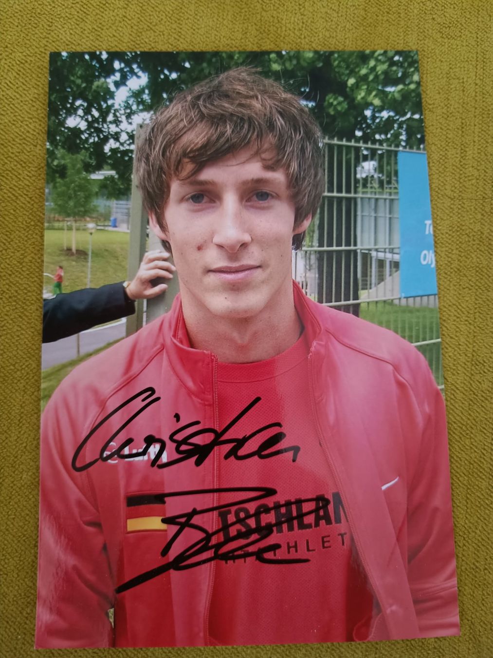Autographes: Christian Blum - Leichtathletik – D'occasion à Menziken par Autogramme