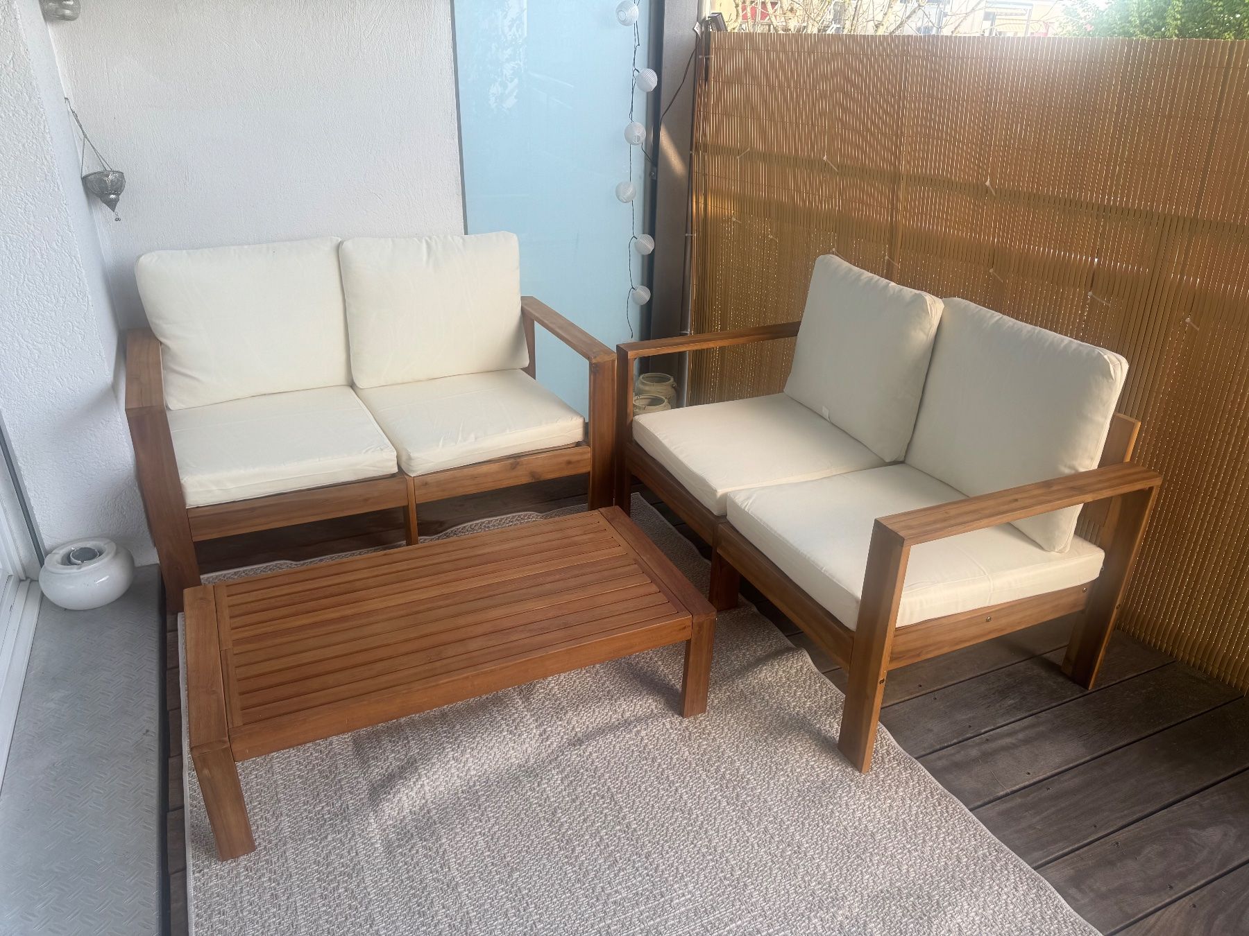 Vidaxl Divani: Gartenmöbel-Set – Nuovo (secondo la descrizione) da Grenchen venduto da dad_yl52